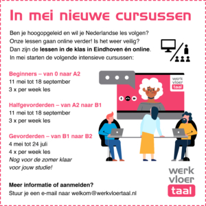 Nieuwe groepen mei 2020